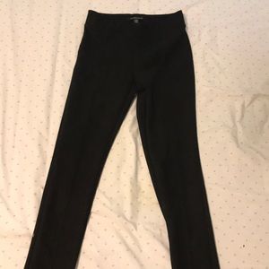 Faux suede pants